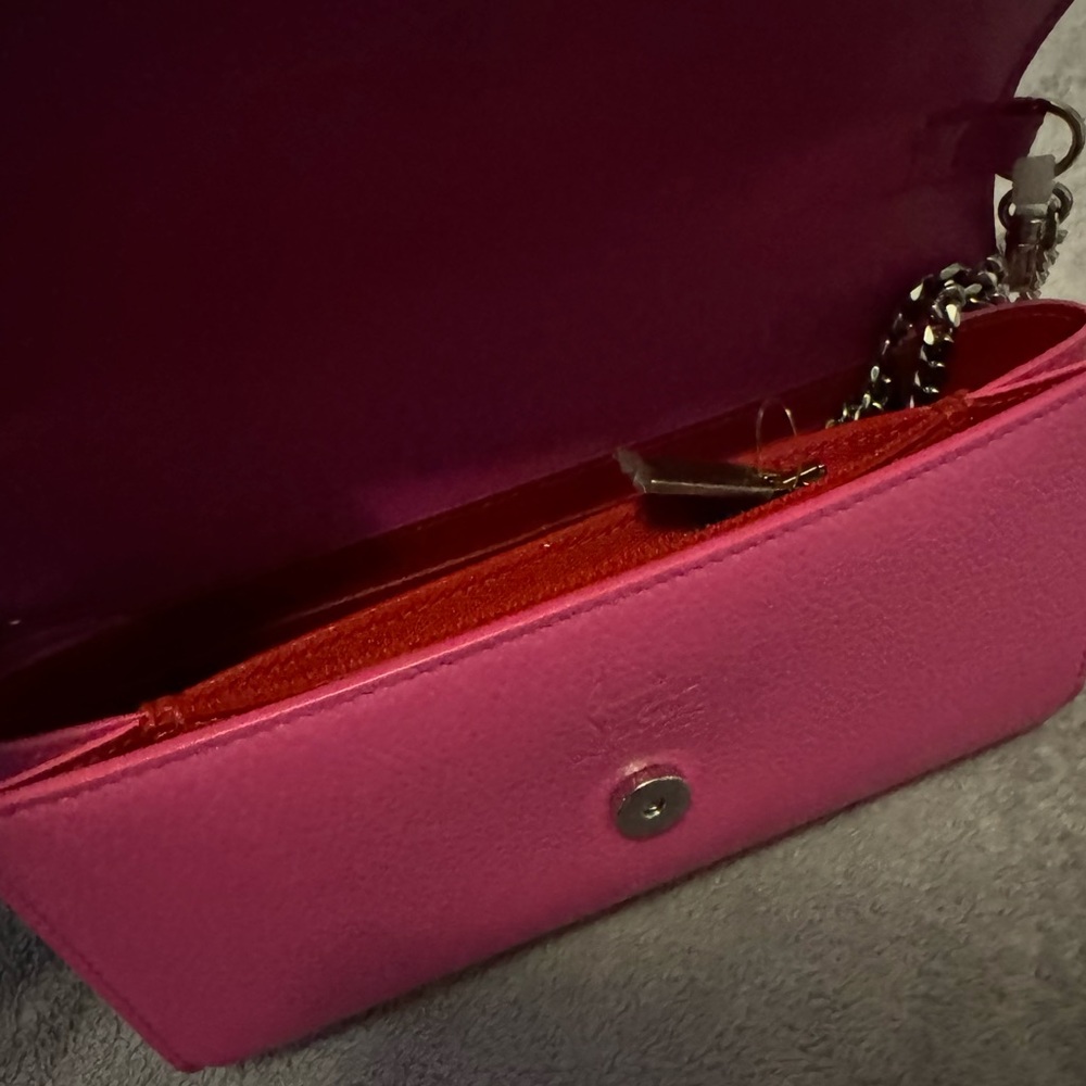 Christian Louboutin Pink Studded Leather Crossbody Bag. Price Firm. - Picture 2 of 3